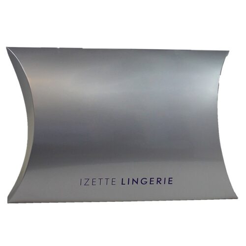 kissen schachtel grau logo